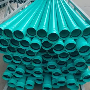 High Pressure Durable PVC Drainage Pipe for Municipal Sewer Uses