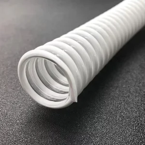 High Pressure Flexible Air Compressor Hose Pneumatic Pipe PU Hose with Blue Color Connectors Fittings FSL-PU 25mm 20m