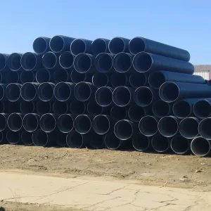 High Pressure Flexible HDPE Dual Wall Corrugated Drainage Pipe Large Diameter Sewage