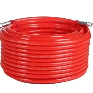 High Pressure Flexible PE Sewer Jetting Hose DN19 100m Work Pressure 250bar
