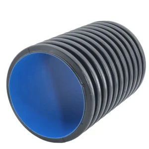 High Pressure HDPE Double Wall Bellows Drainage Rubber Ring Durable Plastic Tubes 200mm-1200mm