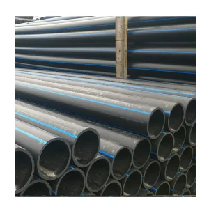 High Pressure HDPE Plastic Pipe 20inch-40 Inch Big Diameter for Water Drainage Butt Fusion & Socket Connection