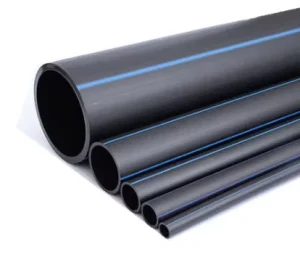 High Pressure HDPE Water Supply Pipe 100m DIN Large Diameter Thickened PE Irrigation Tap Drinking Water Industry