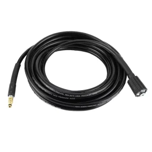 High Pressure Hose 10 Meter Quick Connect Rubber Steel Wire 2600 PSI Explosion Proof Cleaning for Car Wash 11mm Temperature