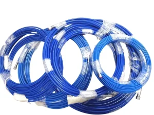 High Pressure Hose for UHP Machine Hydro Jetting Pump 550-2000 bar DN3-13 mm Water Jetting Cleaning