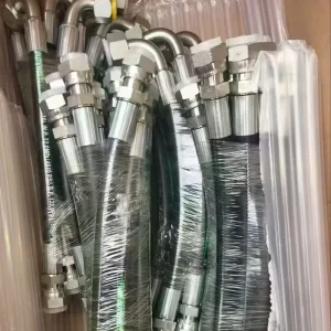 High Pressure Hydraulic Plastic Hose for Excavator with 5+ Year Warranty Pipe Connector & Oil Pipe