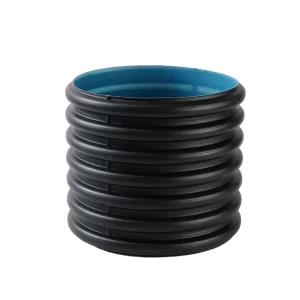 High Pressure Large Diameter HDPE Double Wall Corrugated Drainage Pipe for Municipal Engineering Rainwater Sewage Plastic Tubes