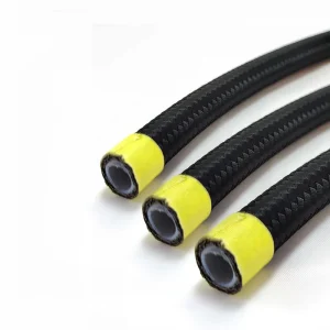 High Pressure Nylon Braided Fuel Hose AN6 AN8 AN10 for Car Engine Oil Cooler System