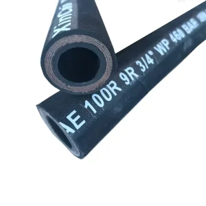 High Pressure Oil Hose Composite SAE100 R1 R2 4SP 4SH Corrosion Resistant for Chemical Liquids Cutting