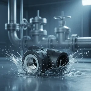 High Pressure PE Environmental Protection Water Supply Pipe Threaded Three-way Fittings ISO Standard Customized