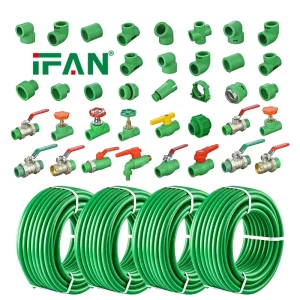 High Pressure PPR Fitting Factory All Types of PPR Pipe Fittings PPR Pipe PN25 Fitting and Series