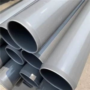 High Pressure PVC Pipes 20 1200mm Corrosion Resistant with Smooth Inner Wall Durable Flexible Burial Water Transport Suitable