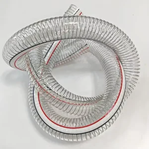 High Pressure PVC Steel Wire Reinforced Hose for Oil Transport