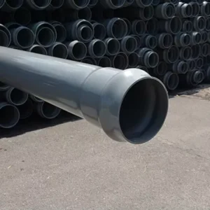 High Pressure PVC U Water Supply Pipe Lead Free Eco Friendly Flexible Lightweight Corrosion Resistant