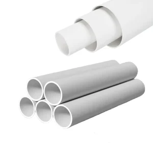 High Pressure PVC Water Supply Pipe White Gray UPVC-U Plastic Pipe Durable Water Conveyance Pipe