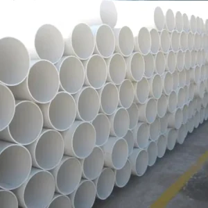 High Pressure Plastic 50mm 250mm 1200mm UPVC Pipe with ISO ASTM for Water Supply and Irrigation Drainage