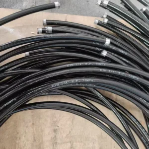 High Pressure Polyurethane Air Hose 400bar SAE 100R8 1/4″ ID6 Black PU Air Compressor Hose