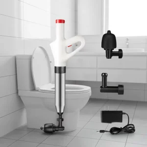 High Pressure Pump Cleaner Air Drain Blaster Rubber Plastic Air Pressure Toilet Plunger for Kitchen Bathtub Shower Sink