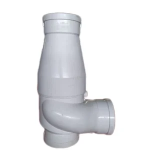 High Pressure Reinforced Swirling Tee 110mm Flexible PVC UPVC Drainage Pipe Durable Plastic Tubes for Water Industry DIN