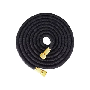 High Pressure Retractable One Piece Garden Hose Freeze Proof for Home Car Flower Watering Made Durable Metal PVC