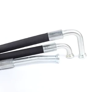 High Pressure Rubber Hydraulic Oil Hose Assembly 40C to +100C with Customizable Label