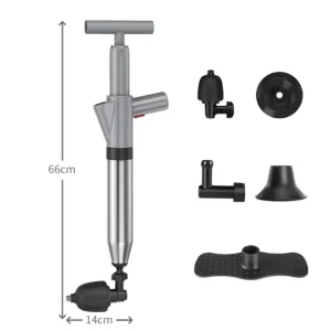 High Pressure Toilet Unclogging Air Drain Remover Plumbing Tools Bathroom Toilet Plunger High Pressure Plunger Pump