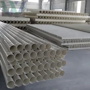 High Pressure UPVC Plastic Tubes for Water Supply Drainage Diameter 8-24 Inch & 200-1200mm ISO Certified