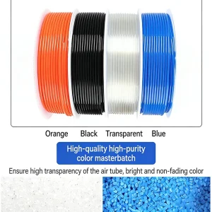 High Pressure Voltage Resistance UV Radiation Pneumatic Air Hose Pipe Polyurethane Material 5690 PSI Tensile Strength 40
