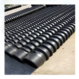 High Quality 200mm-2000mm Double Wall Corrugated Drainage Underground HDPE Krah Pipe For Philippines
