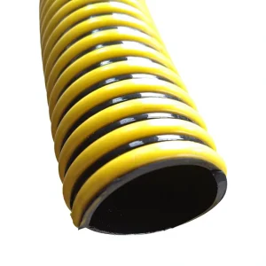 High Quality Durable PVC Spiral Flexible Light Weight Wear Resistant Industrial Vacuum Suction Hose Corrosion Resistant ISO
