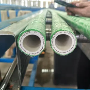 High Quality Flexible EPDM Chemical Hose Corrosive Solvents Friendly High Strength Steel Reinforced ISO 9001 Certified Cutting