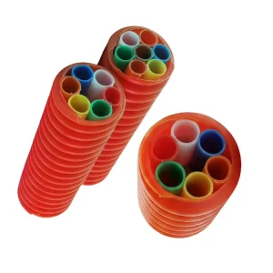 High Quality HDPE Corrugated Optic Duct High Pressure Durable Eco Friendly Flexible Cable Conduit COD Pipes Cable Protective
