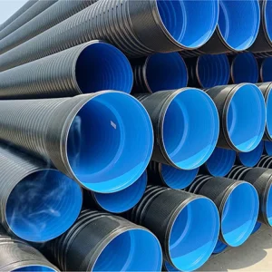High Quality HDPE Double Wall Corrugated Drainage Pipe Corrugated Pipe Plastic