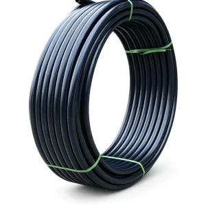 High Quality HDPE Flat Drain Pipe Factory Price Perforated Flat Drainage Pipe for Garden and Landscaping