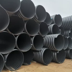 High Quality High Pressure Flexible Durable Double Wall Corrugated HDPE Drainage & Sewage Pipe 30 Inch 800mm