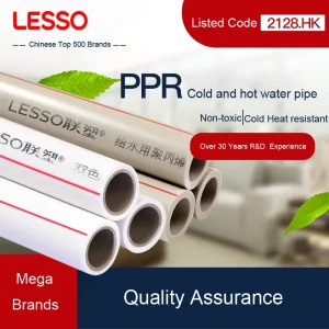 High Quality PP-R High Pressure Durable Water Supply Pipe With 50-Year Longevity