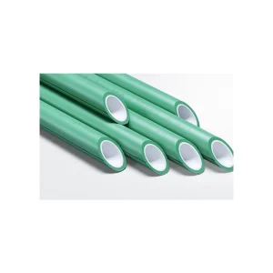 High Quality PPR Water Pipe Green White Gray Color PPR Plastic Tube Hot and Cold Water Supply Pipe for Household Plumbing System