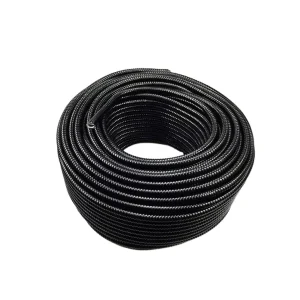 High Quality PVC Flexible Corrugated Conduit Galvanized Steel Flame Retardant Coating Good Quality Plastic Metal Hose Threaded