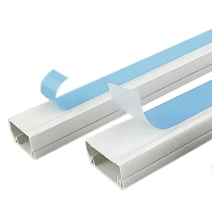High Quality PVC Network Wiring Cable Duct Floor Trunking Factory Price Plastic Cable Duct Accessory