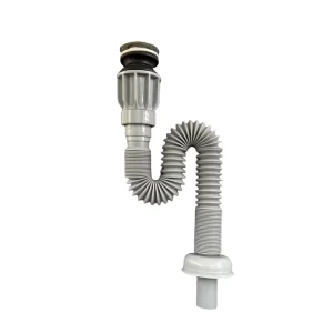 High Quality PVC Plastic Strainer Flexible Waste Drain Pipe for Bath Wash Basin Competitive Price