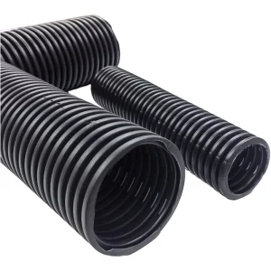 High Quality Plastic Drainage Pipe Tube HDPE Corrugated Pipe with Sock For Drainage And Sewage