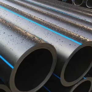 High Quality Poly PE100 200mm HDPE Pipe 355mm 110mm 250mm 40mm 75mm 63mm Polyethylene Drainage Hydroponic Pipe Manufacturer