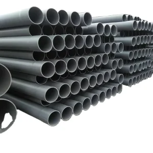 High Quality Round PVC Pipe for Water Supply in China for Pipe Fittings