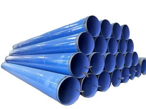 High Quality Spiral Steel Pipe 3PE Anti Corrosion Lined Pipe for Water Petrochemical