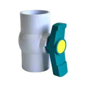 High Quality UPVC Ball Valve Wider Handle Easily Controlled Plumbing Construction Irrigation Industries Pipe Fittings