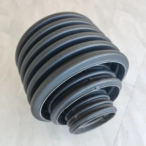 High Stiffness HDPE DWC Pipe DN110 DN1200 Corrugated Drainage Sewage Tube For Underground Stormwater Management