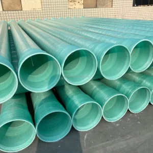 High Strength FRP Pipe for Stormwater Drainage Municipal Pipeline Anti Aging Buried Installation Type