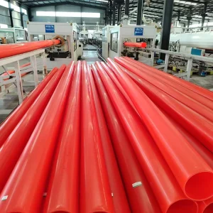 High Strength MPP Plastic Tube Fireproof Waterproof Underground Electrical Cable Protection Conduit Pipe