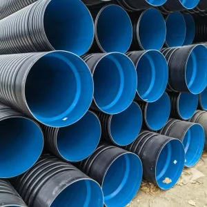High Strength Plastic Double Wall Corrugated Pipe Irrigation Drain Waste Water Cable Protection