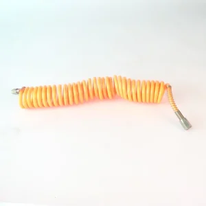 High Temp Flexible PU Polyurethane Colorful Pneumatic Coil Tube Spiral Air Hose